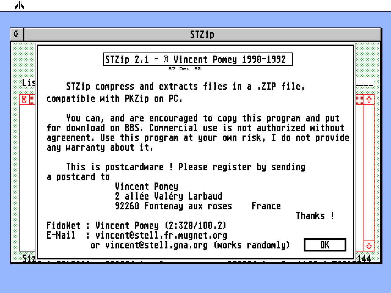 STZIP — screenshot 1